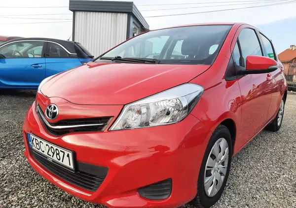 małopolskie Toyota Yaris cena 30800 przebieg: 159000, rok produkcji 2011 z Zbąszyń